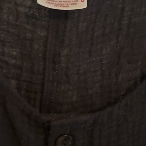 Black shorts jumpsuit cover up - Picture 4 of 5